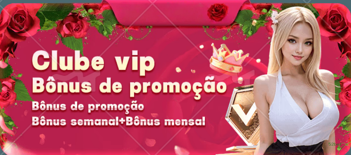 Imagem promocional da 52bet mostrando a plataforma e suas vantagens